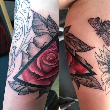 Tattoos - Rose//Triangle - 135056